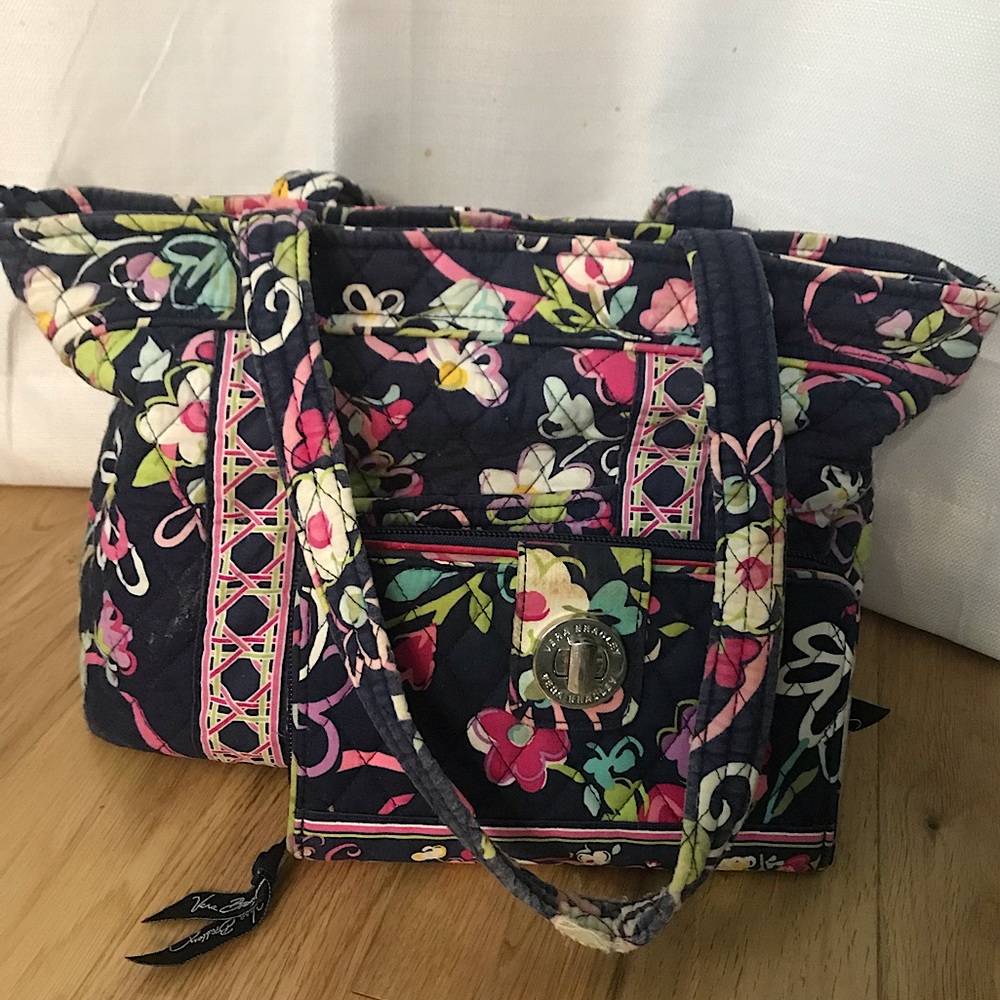 Vera Bradley Floral Purse with Wallet